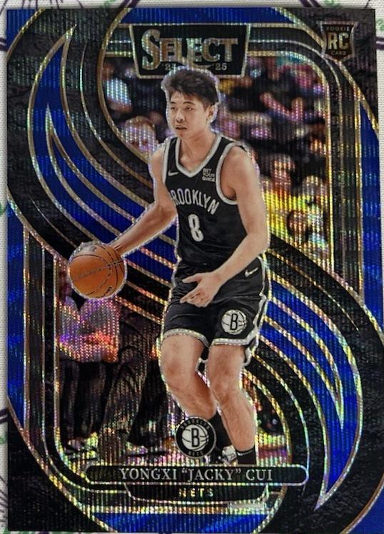 Yongxi Jacky Cui [Blue Wave Prizm] #176