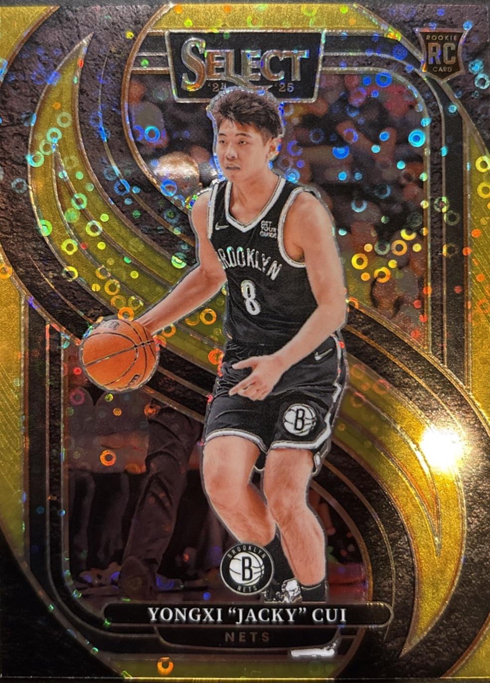 Yongxi Jacky Cui [Gold Disco Prizm] #176