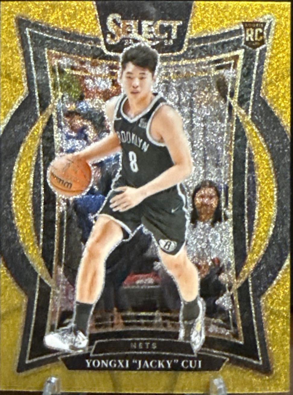 Yongxi Jacky Cui [Gold Glitter Prizm] #94