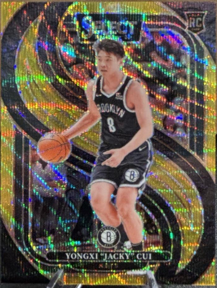 Yongxi Jacky Cui [Gold Wave Prizm] #94