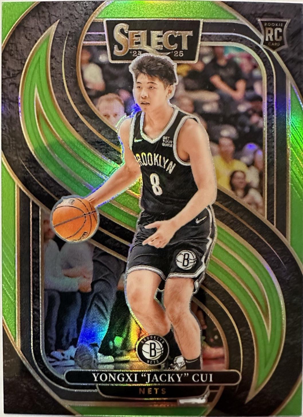 Yongxi Jacky Cui [Neon Green Prizm] #176
