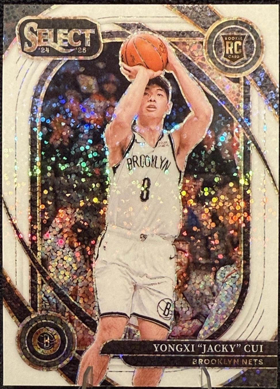 Yongxi Jacky Cui [White Sparkle Prizm] #295