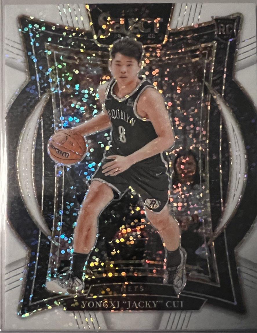 Yongxi Jacky Cui [White Sparkle Prizm] #94