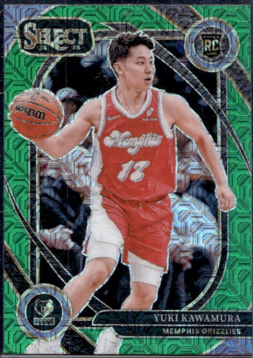 Yuki Kawamura [Green Mojo Prizm] #287