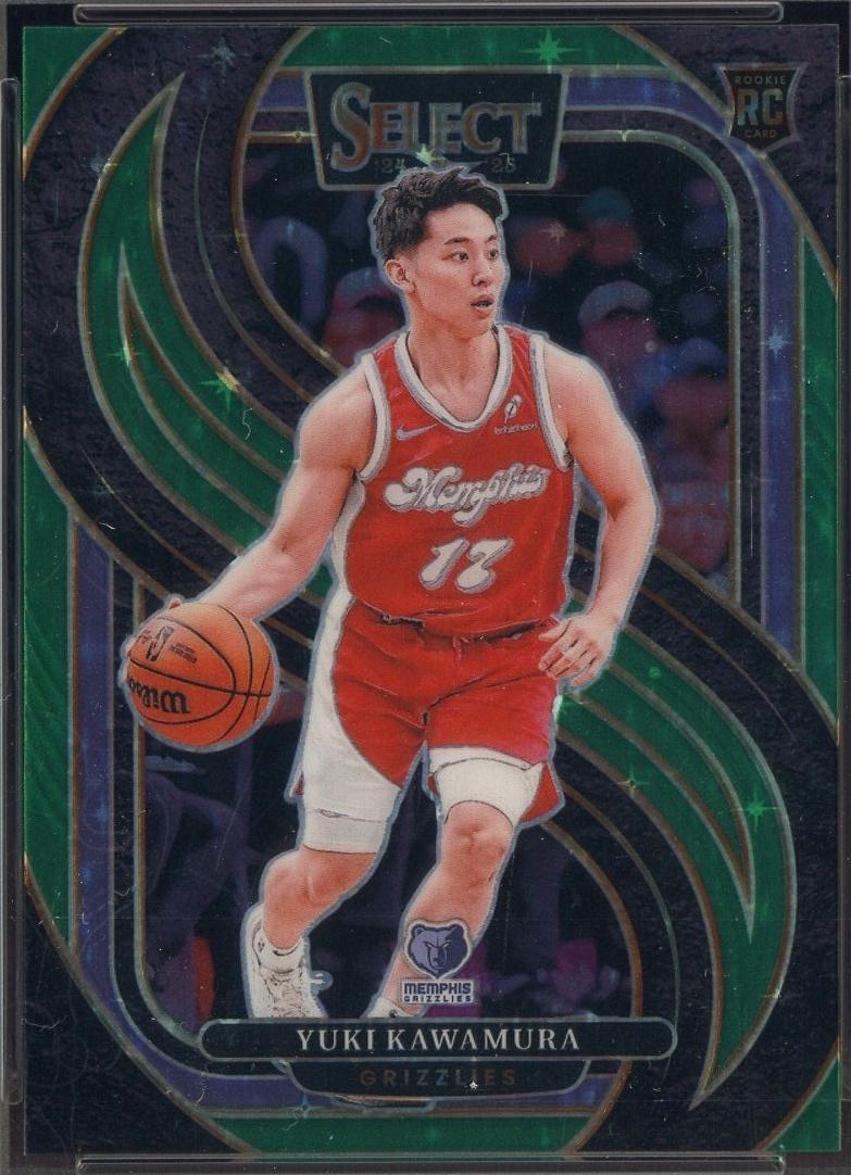 Yuki Kawamura [Green Stars Prizm] #168