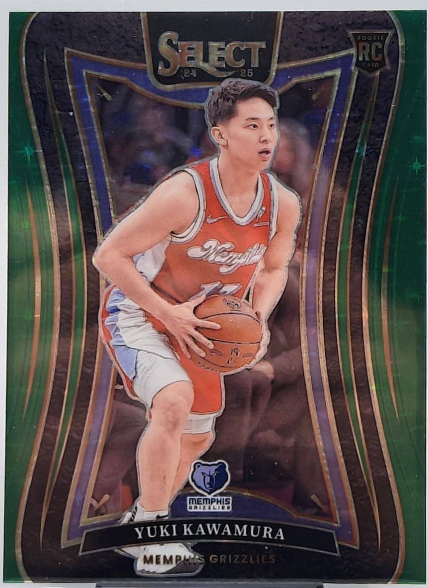 Yuki Kawamura [Green Stars Prizm] #395