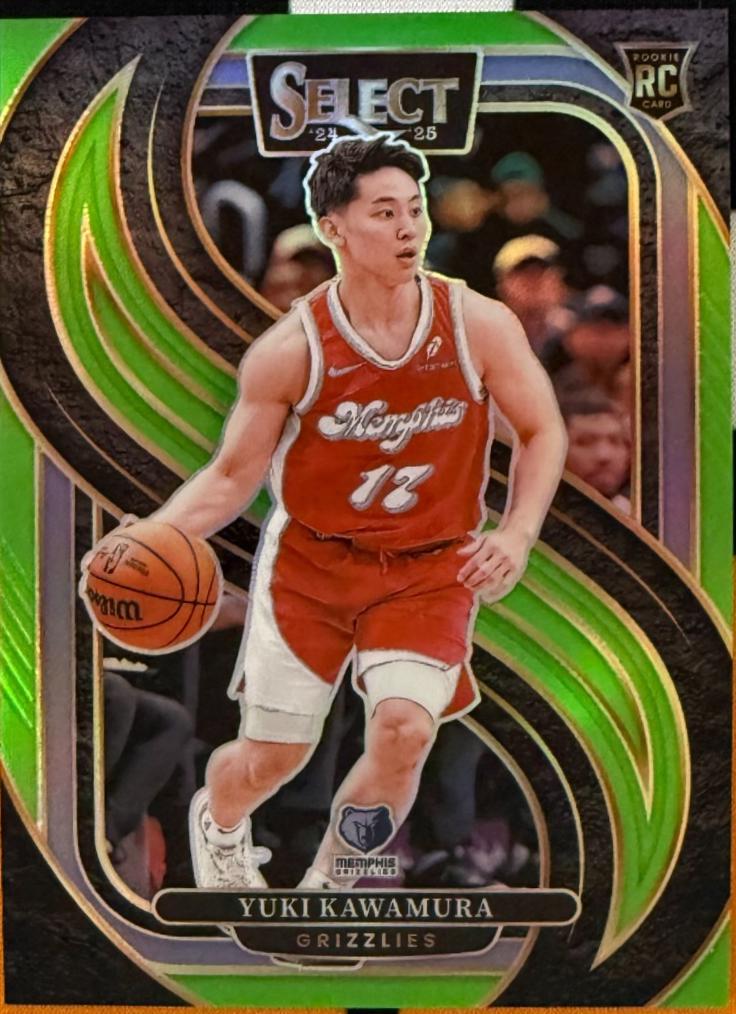 Yuki Kawamura [Neon Green Prizm] #168