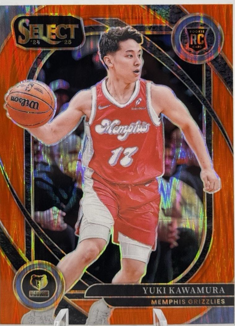 Yuki Kawamura [Orange Flash Prizm] #287