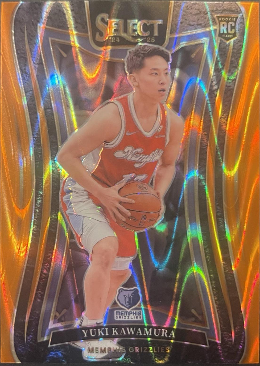Yuki Kawamura [Orange Flash Prizm] #395