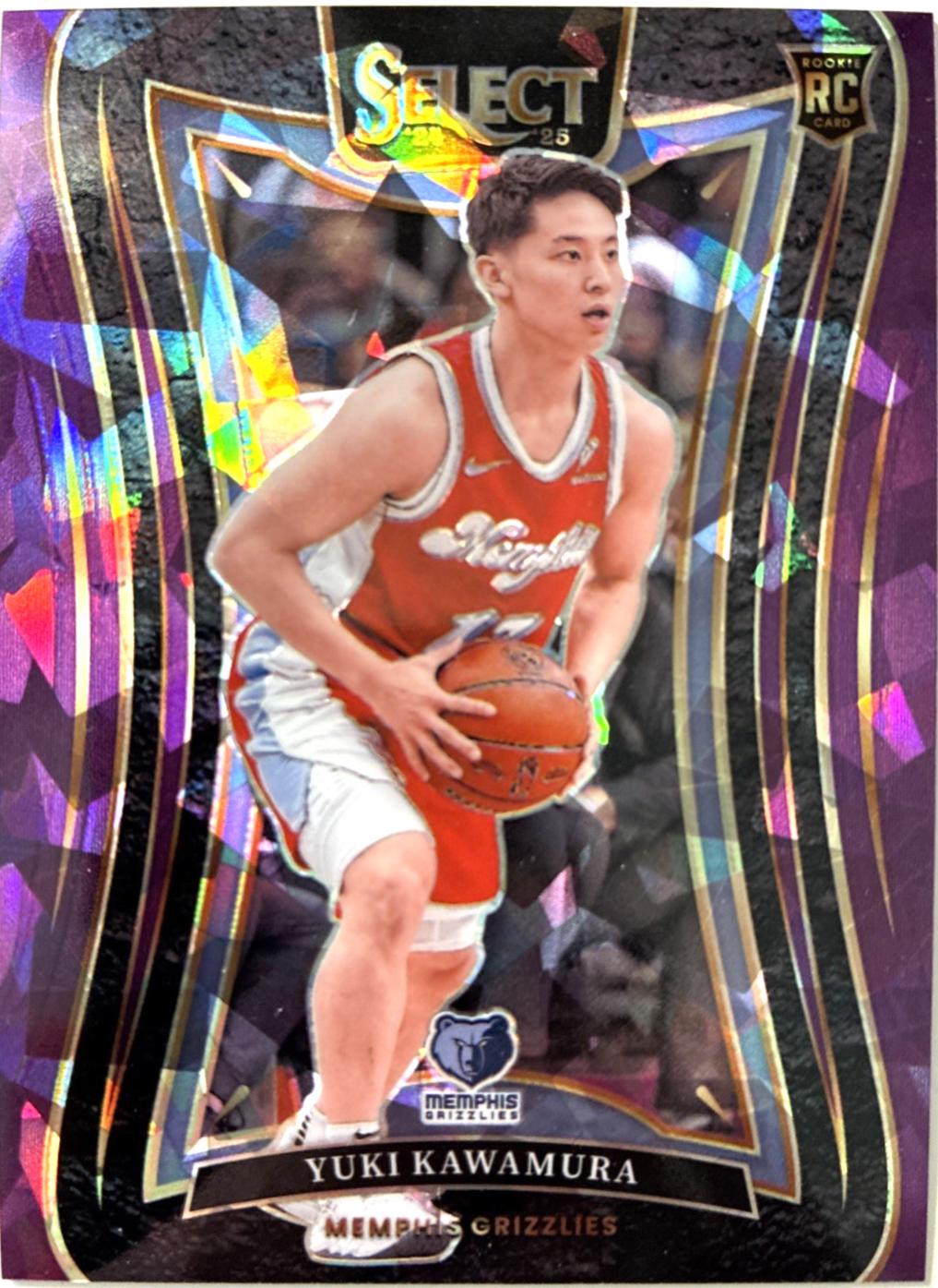Yuki Kawamura [Purple Cracked Ice Prizm] #395