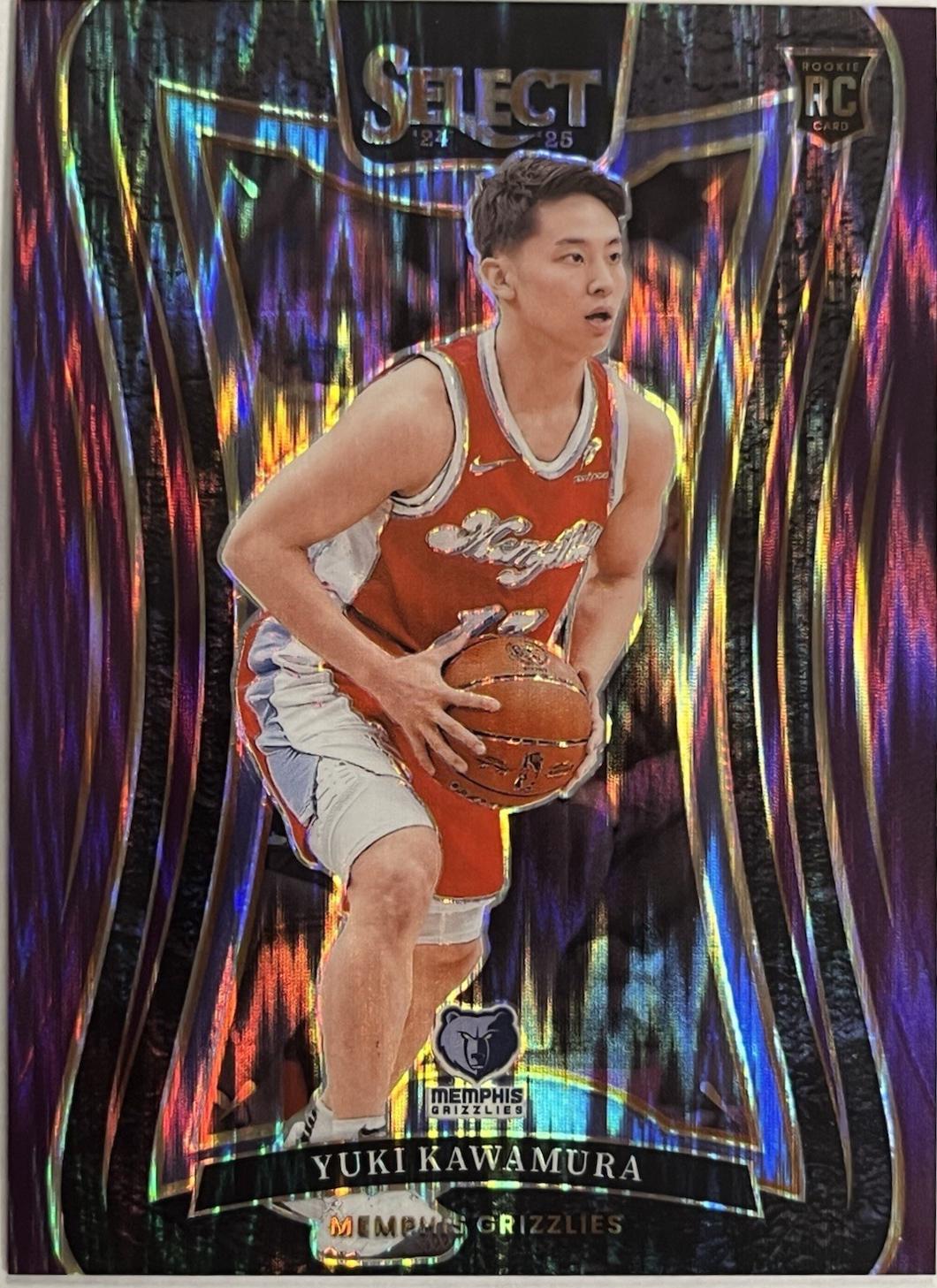 Yuki Kawamura [Purple Flash Prizm] #395