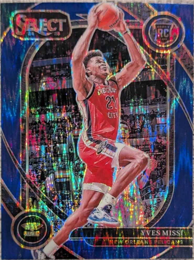 Yves Missi [Blue Flash Prizm] #284