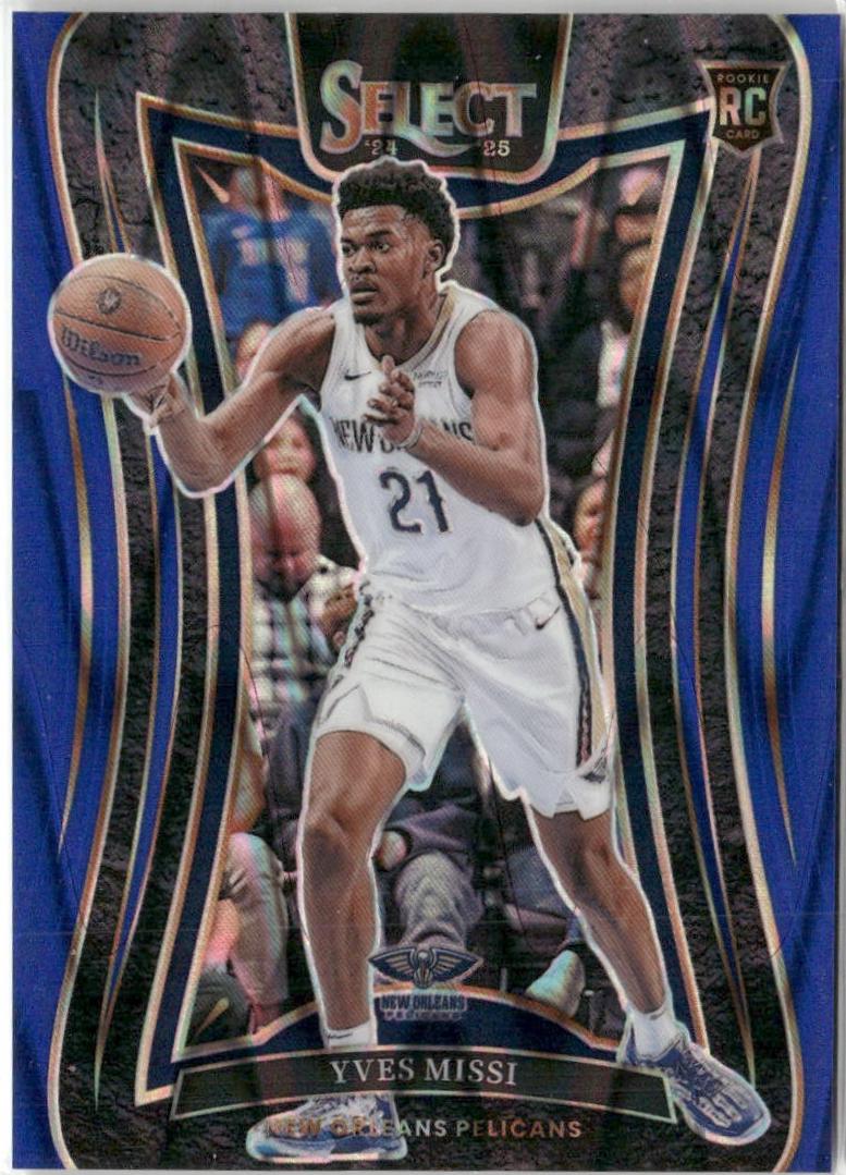Yves Missi [Blue Flash Prizm] #368