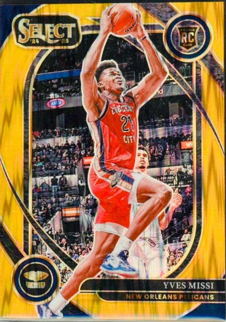 Yves Missi [Gold Flash Prizm] #284