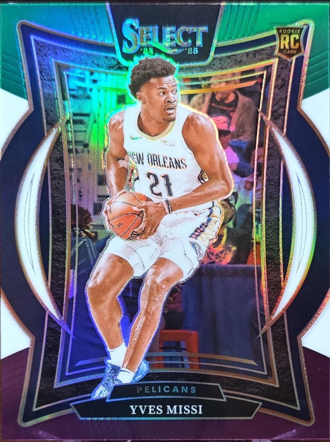 Yves Missi [Green White Purple Prizm] #88
