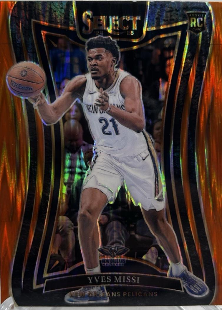 Yves Missi [Orange Flash Prizm] #368