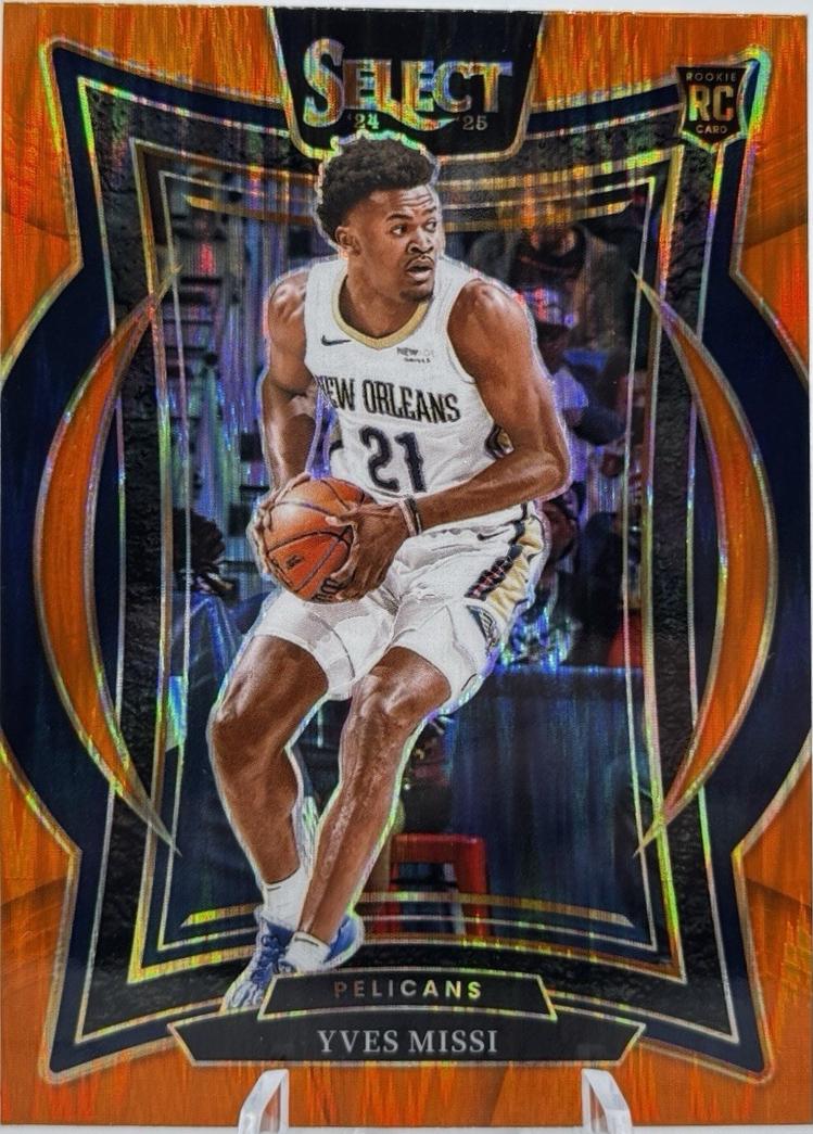 Yves Missi [Orange Flash Prizm] #88