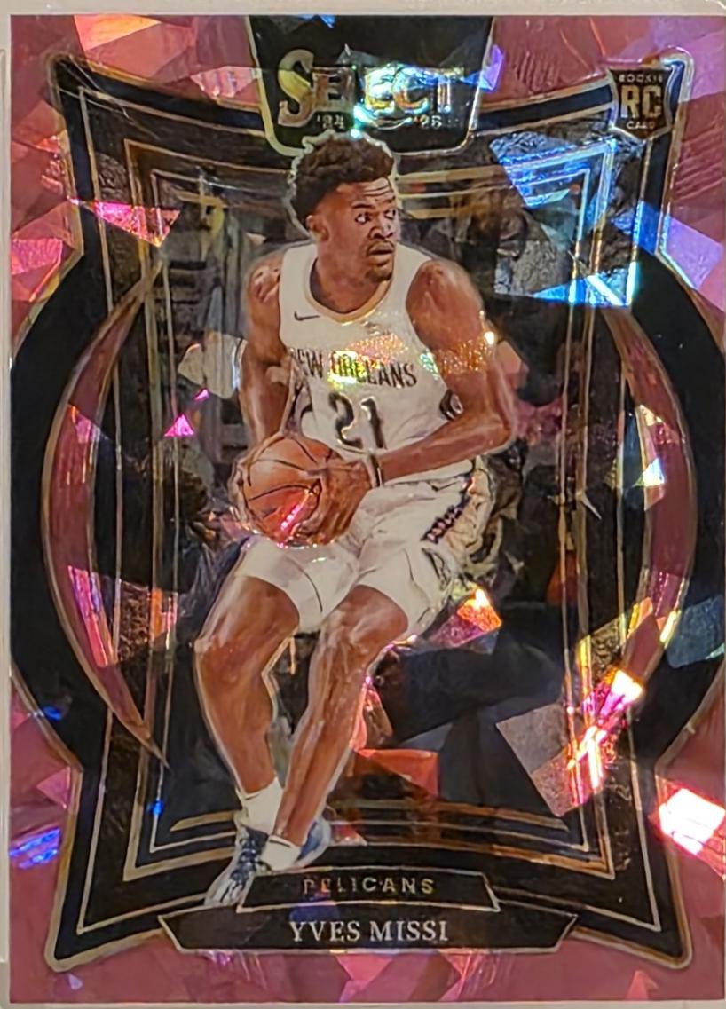Yves Missi [Pink Cracked Ice Prizm] #88