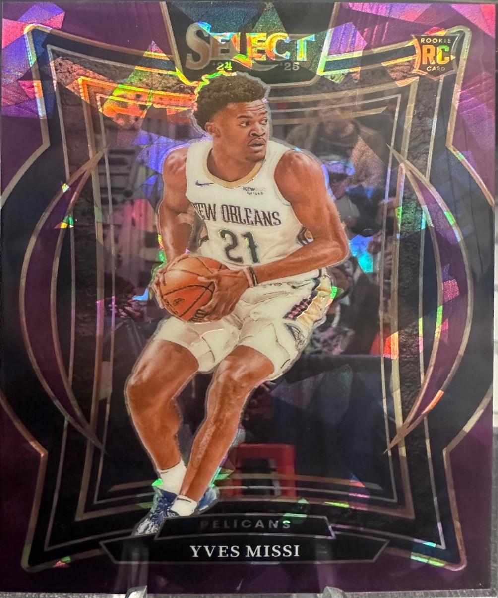 Yves Missi [Purple Cracked Ice Prizm] #88