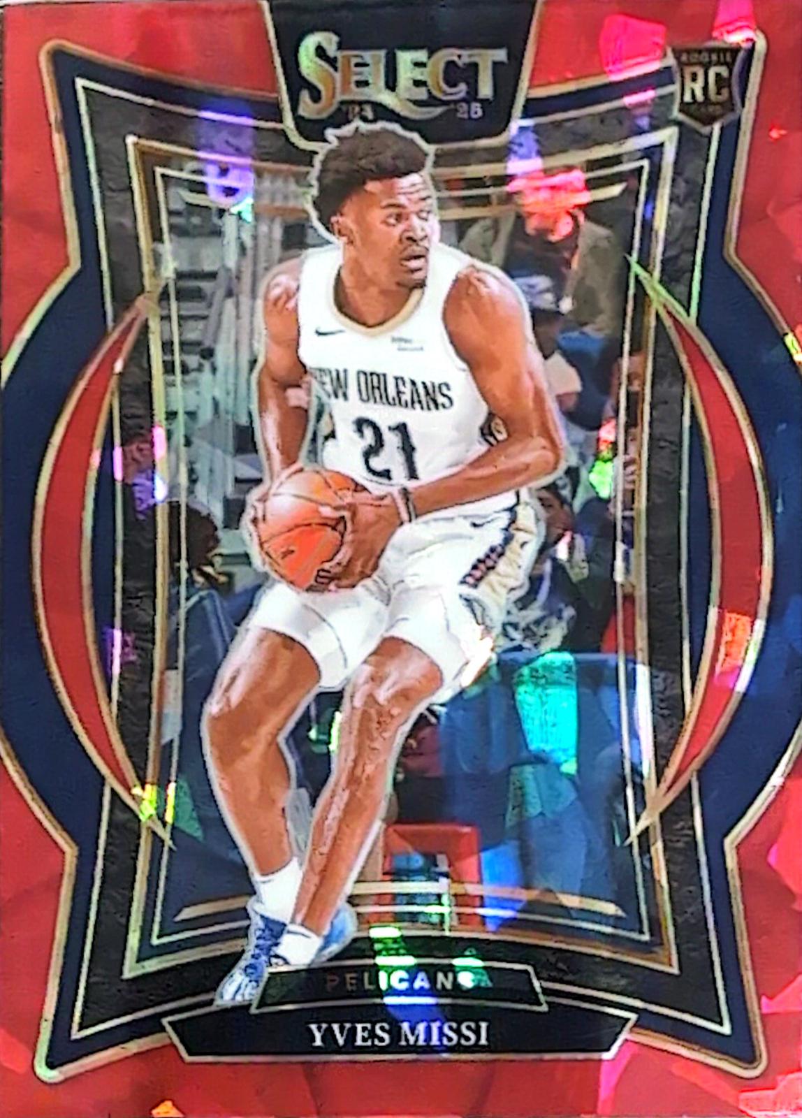 Yves Missi [Red Cracked Ice Prizm] #88