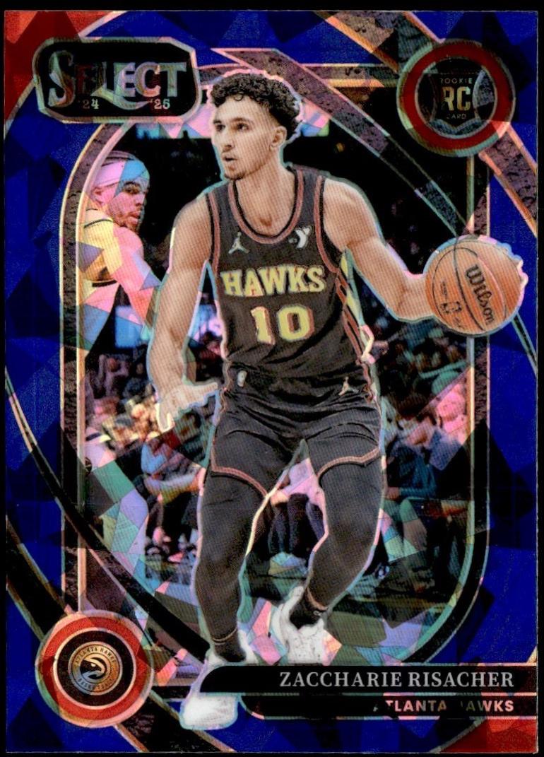 Zaccharie Risacher [Blue Cracked Ice Prizm] #289