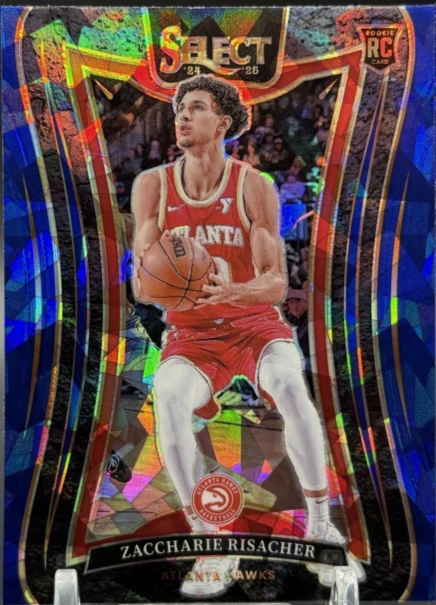 Zaccharie Risacher [Blue Cracked Ice Prizm] #379