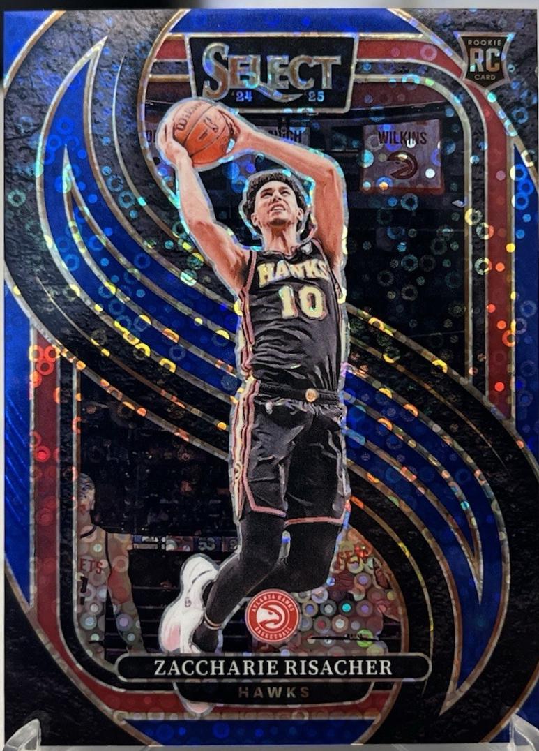 Zaccharie Risacher [Blue Disco Prizm] #180
