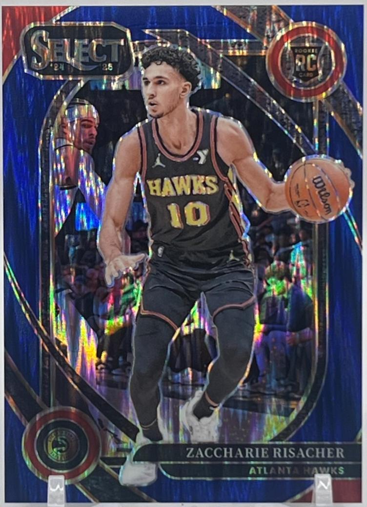 Zaccharie Risacher [Blue Flash Prizm] #289