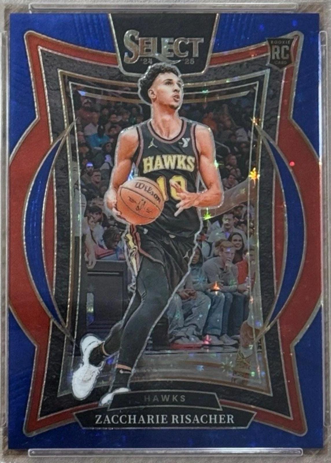Zaccharie Risacher [Blue Stars Prizm] #86