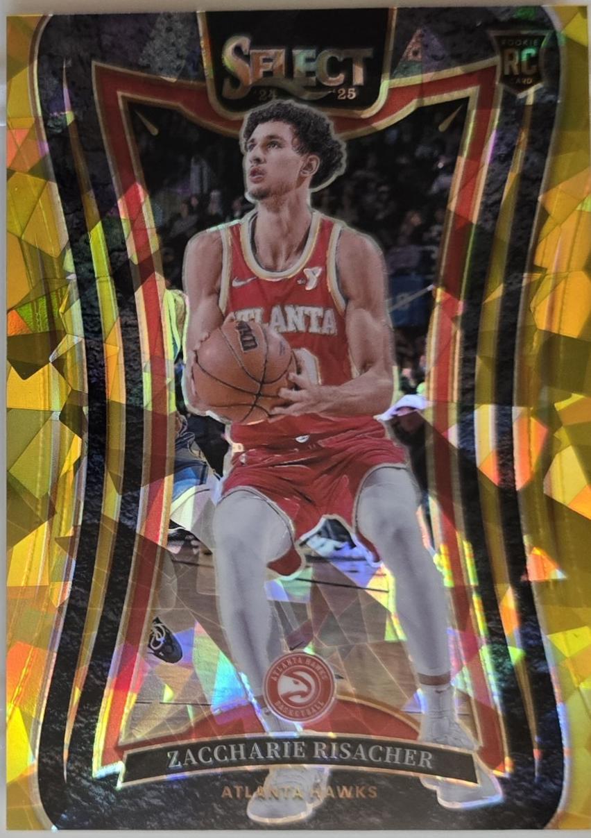 Zaccharie Risacher [Gold Cracked Ice Prizm] #379