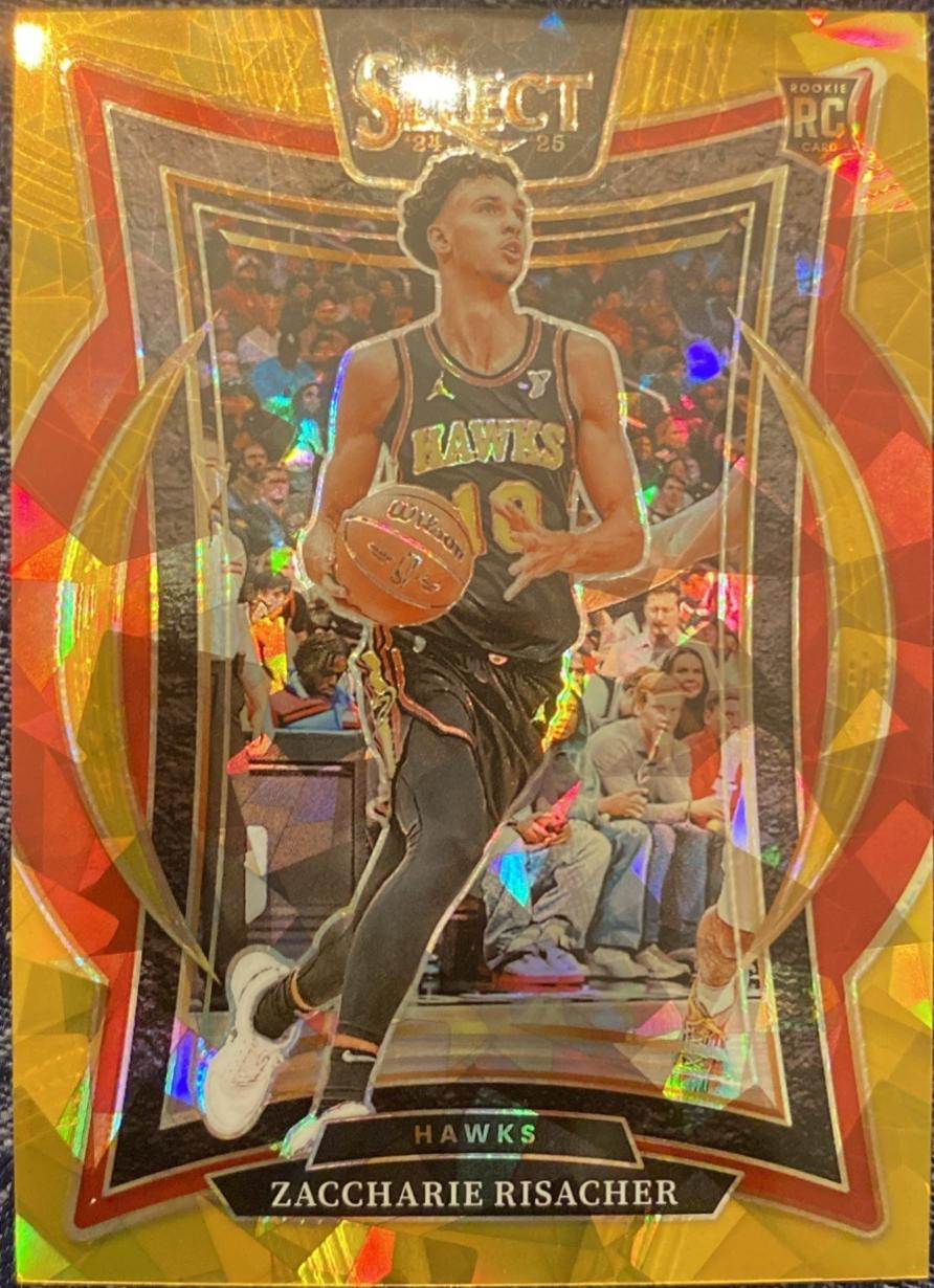Zaccharie Risacher [Gold Cracked Ice Prizm] #86