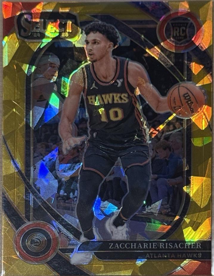Zaccharie Risacher [Gold Cracked ice Prizm] #289