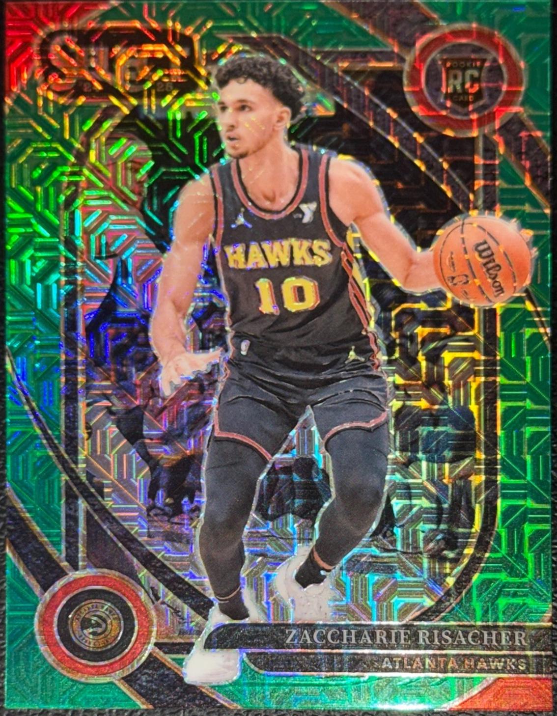Zaccharie Risacher [Green Mojo Prizm] #289