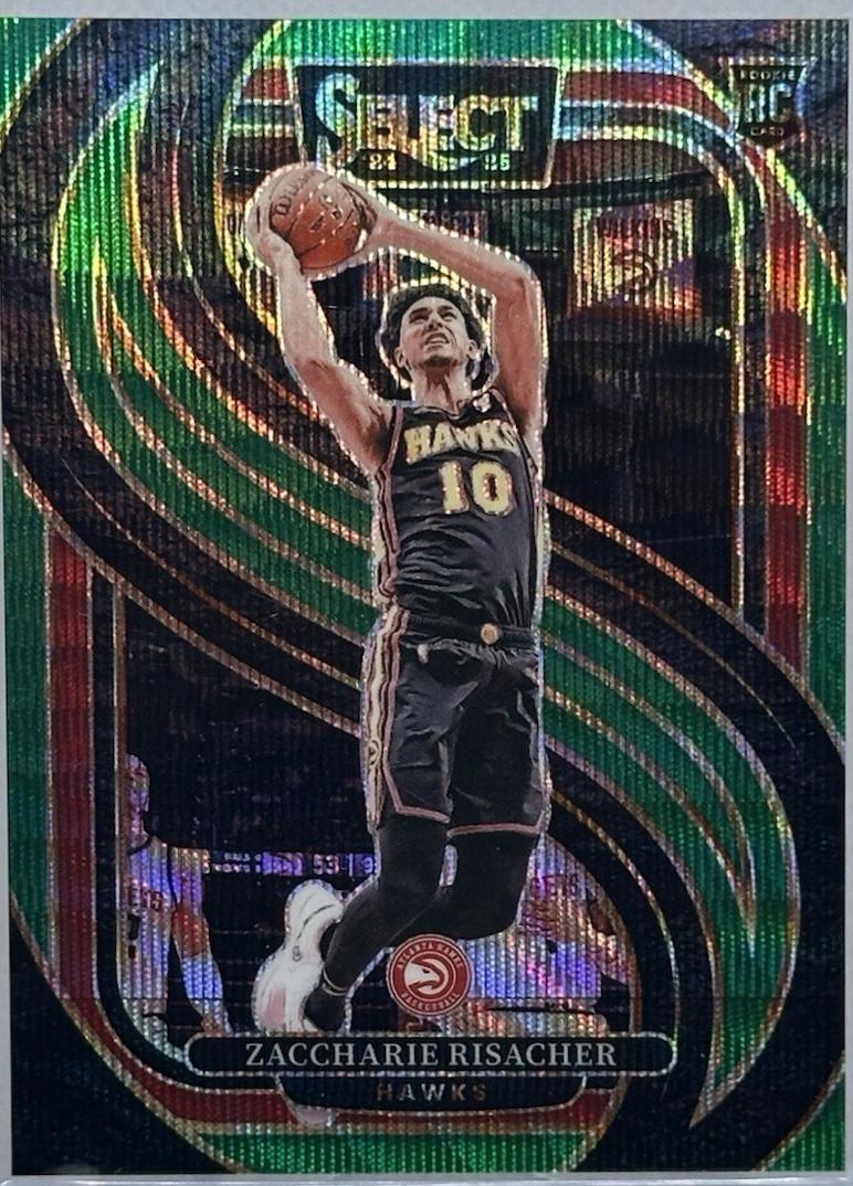 Zaccharie Risacher [Green Wave Prizm] #180