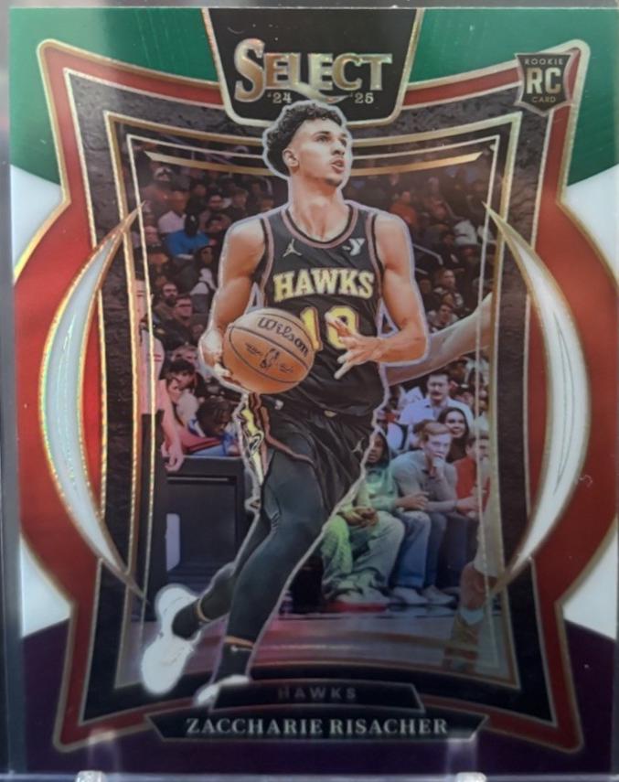 Zaccharie Risacher [Green White Purple Prizm] #86