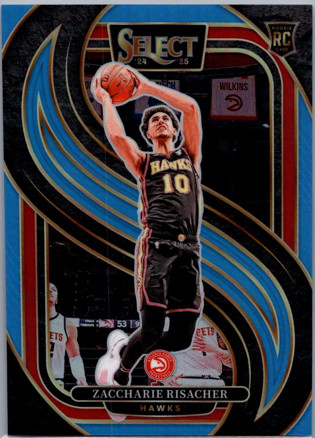 Zaccharie Risacher [Light Blue Prizm] #180
