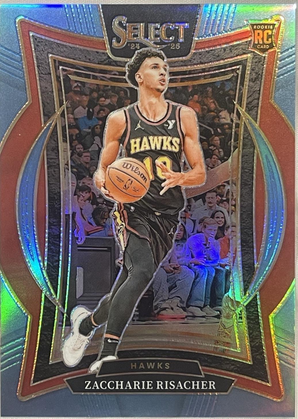 Zaccharie Risacher [Light Blue Prizm] #86