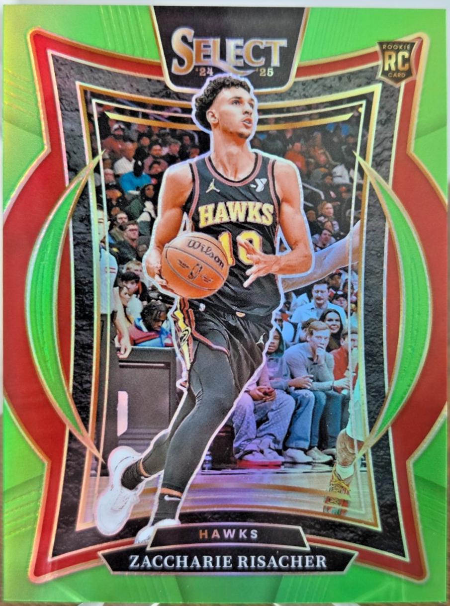 Zaccharie Risacher [Neon Green Prizm] #86