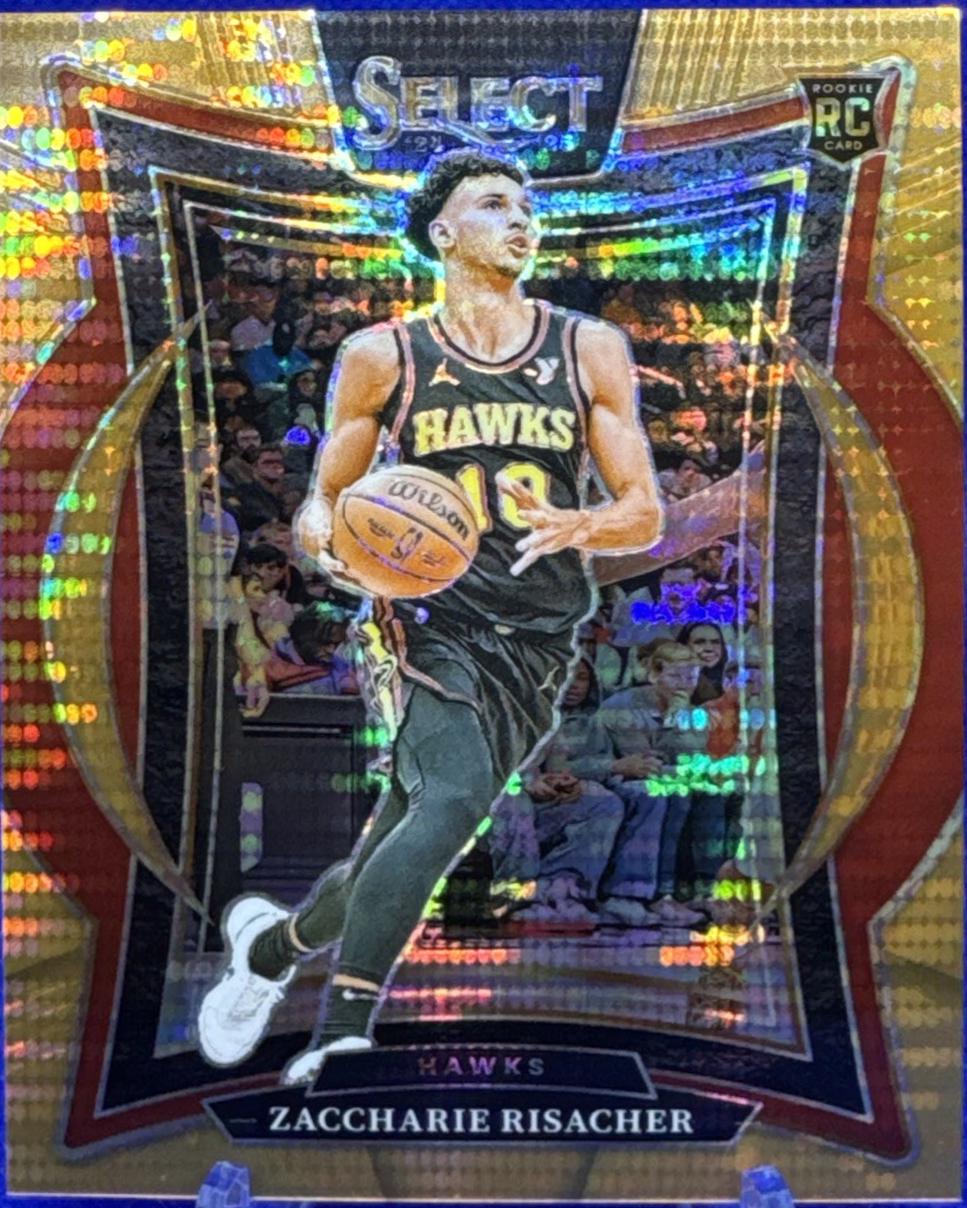 Zaccharie Risacher [Neon Orange Pulsar Prizm] #86