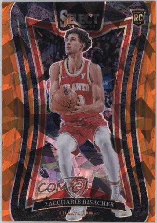 Zaccharie Risacher [Orange Cracked Ice Prizm] #379