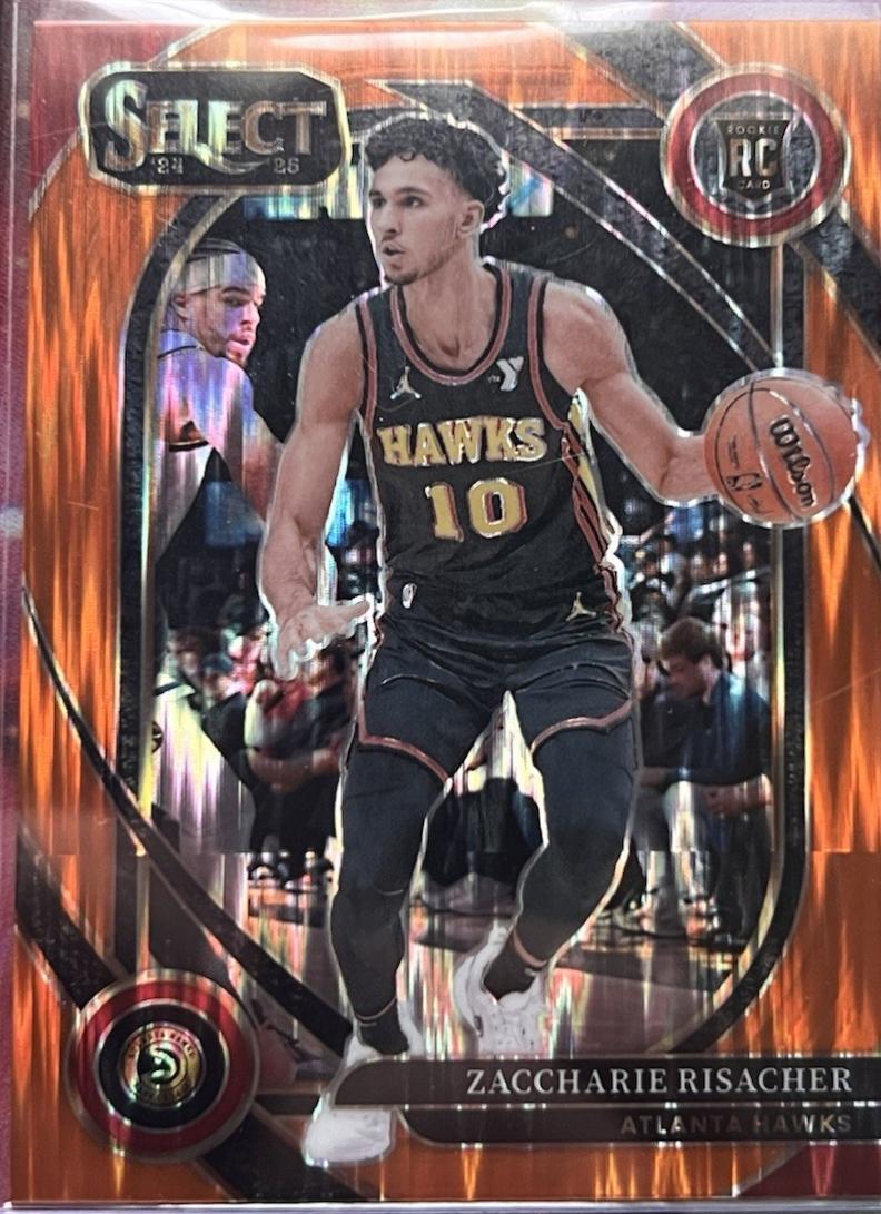 Zaccharie Risacher [Orange Flash Prizm] #289