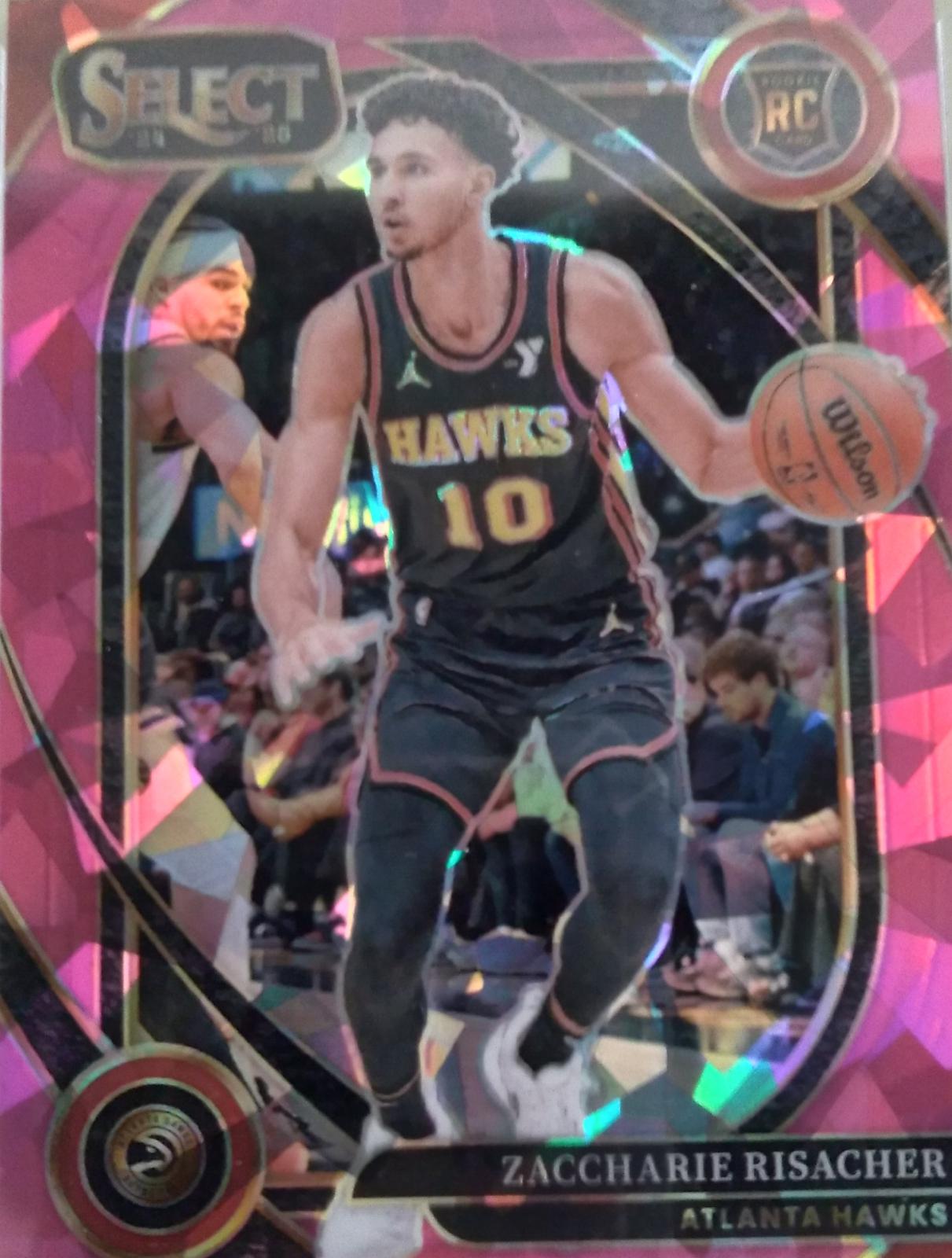 Zaccharie Risacher [Pink Cracked Ice Prizm] #289