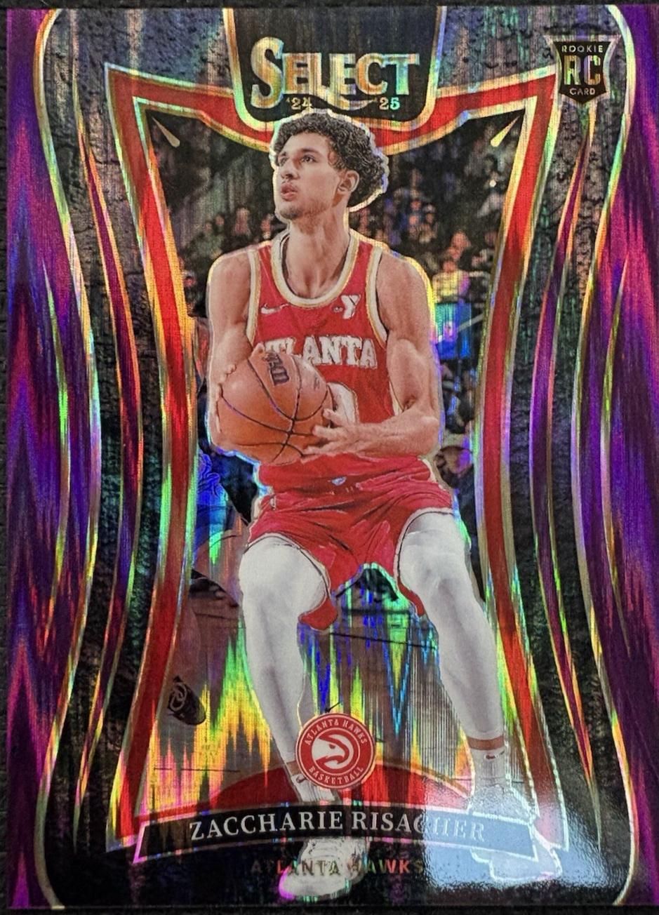 Zaccharie Risacher [Purple Flash Prizm] #379