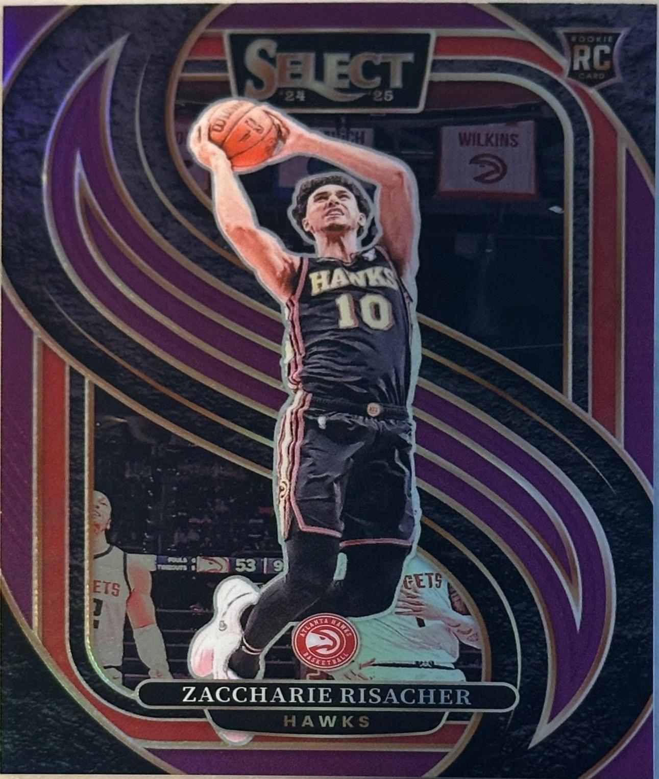 Zaccharie Risacher [Purple Prizm] #180