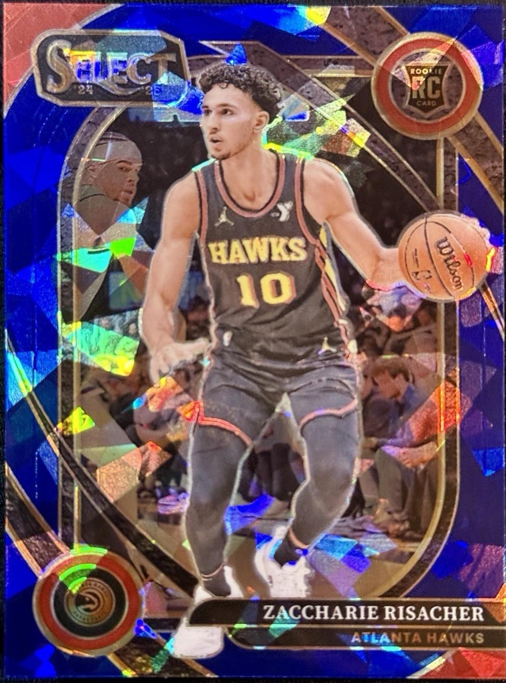 Zaccharie Risacher [Red Cracked Ice Prizm] #289