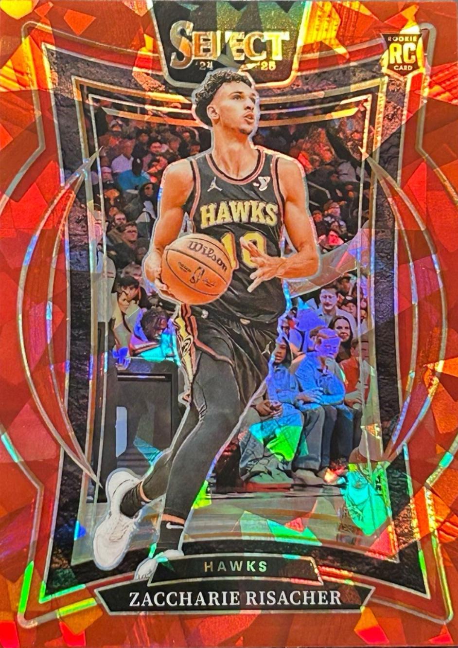 Zaccharie Risacher [Red Cracked Ice Prizm] #86
