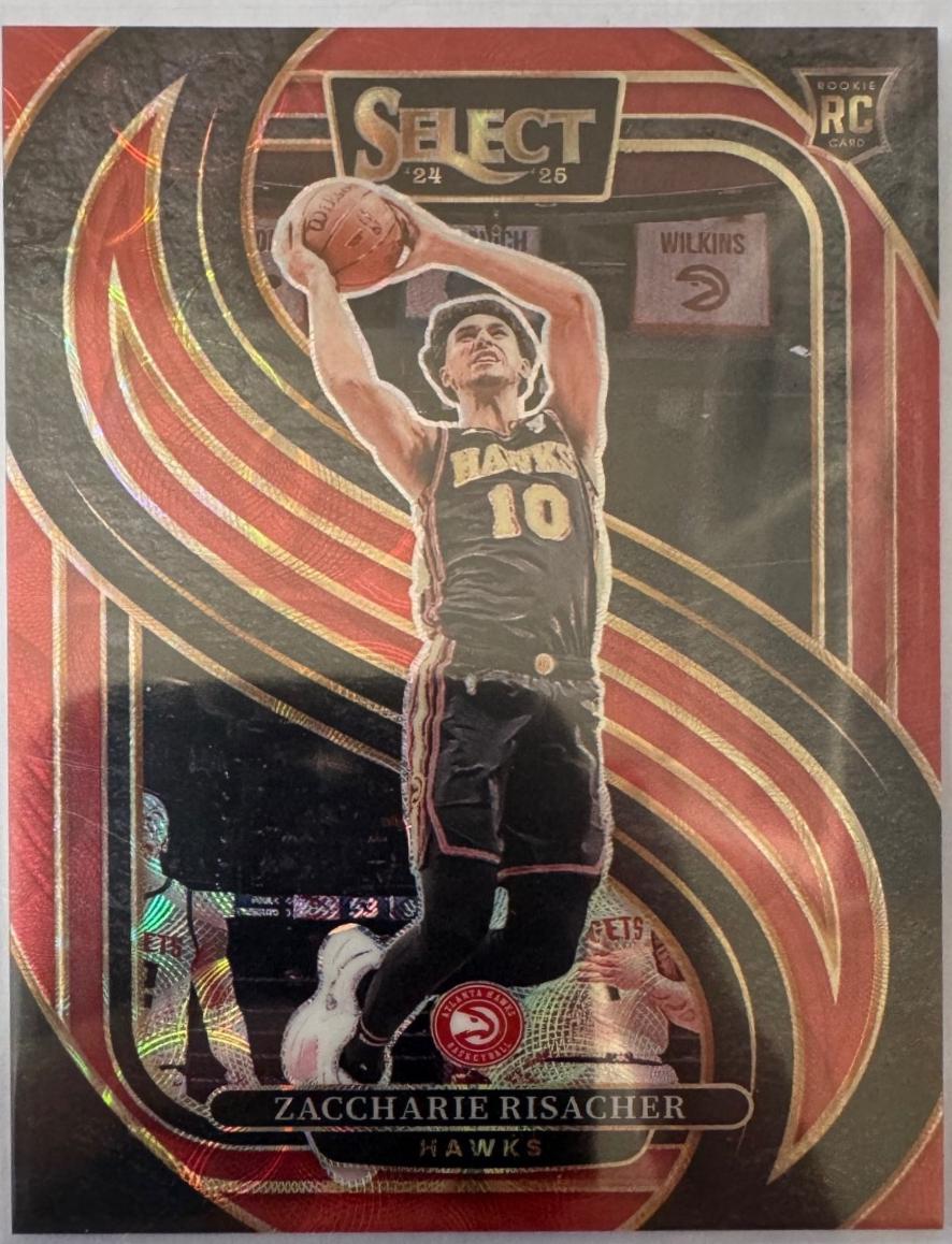 Zaccharie Risacher [Red Scope Prizm] #180