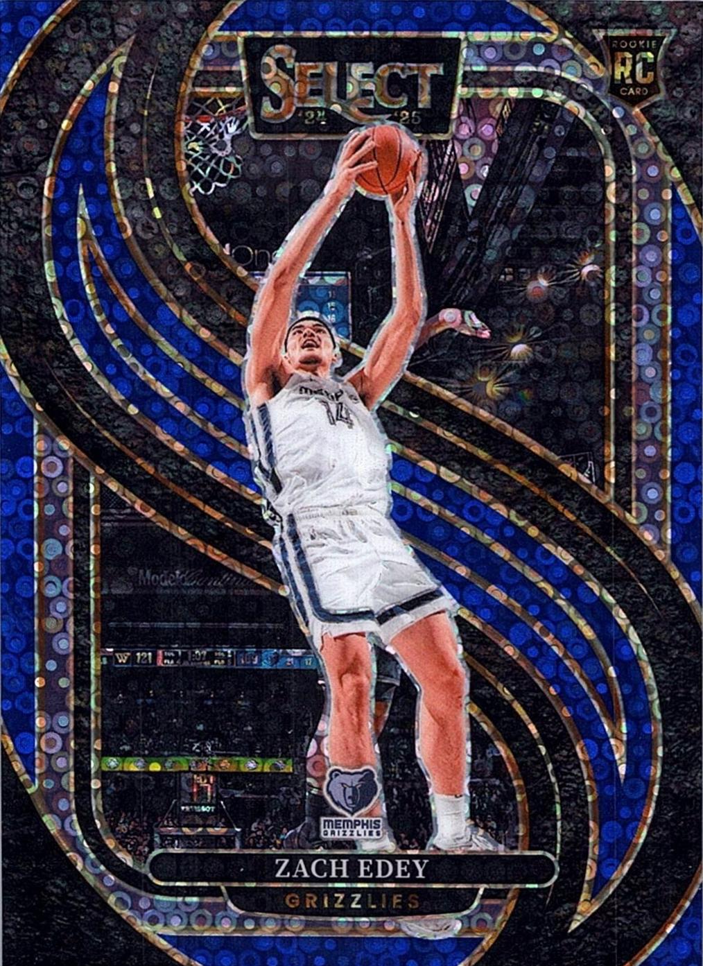 Zach Edey [Blue Disco Prizm] #192
