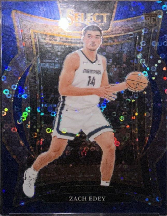 Zach Edey [Blue Disco Prizm] #98