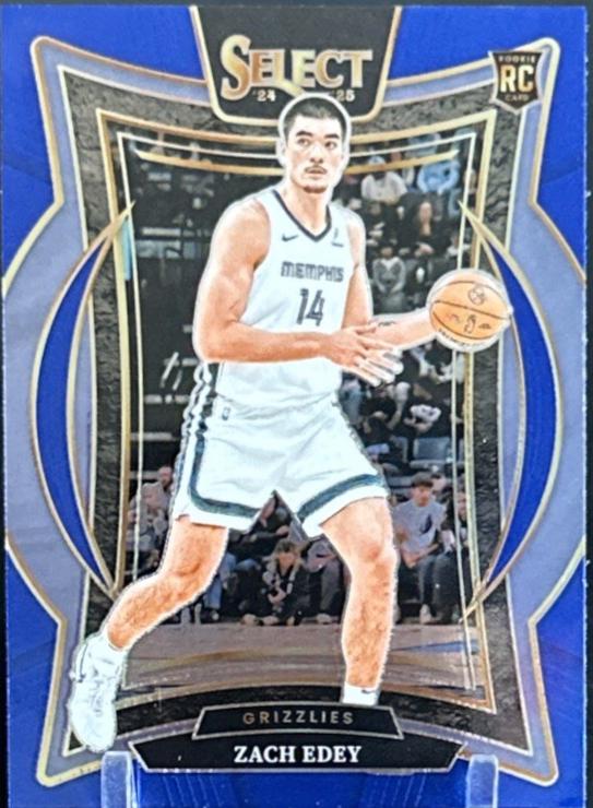Zach Edey [Blue Prizm] #98
